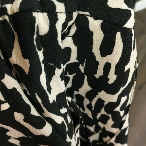 Zara animal print Pull on dress pants - Picture 6 of 7